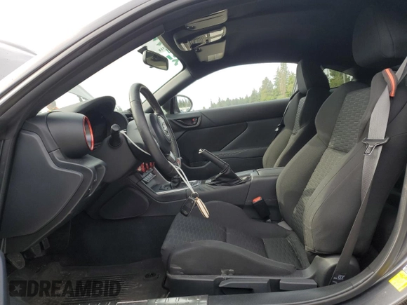 2023 Toyota 86 with VIN JF1ZNBB13P9762566, listed as a Copart auction lot 60736085 with 13,589 mi miles and Salvage title. Bid and sale history available at DreamBid. Image 7.
