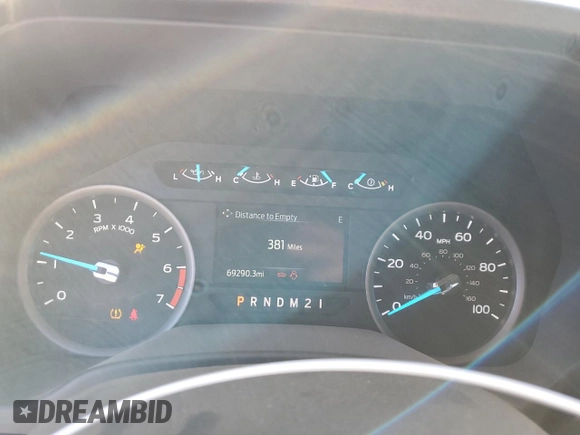 2022 Ford F-250 XL with VIN 1FD7X2B66NED57325, listed as a Copart auction lot 73237744 with 69,290 mi miles and Salvage title. Bid and sale history available at DreamBid. Image 9.