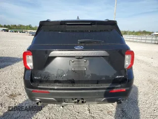 2023 Ford Explorer XLT with VIN 1FMSK8DH4PGA26521, listed as a Copart auction lot 53845995 with 47,588 mi miles and Salvage title. Bid and sale history available at DreamBid. Image 6.