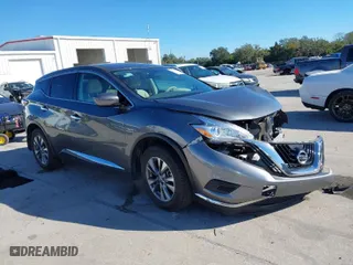 2017 Nissan Murano SL with VIN 5N1AZ2MG0HN139102, listed as a IAAI auction lot 41305044 with 107,869 mi miles. Bid and sale history available at carsss.com. Image 14.