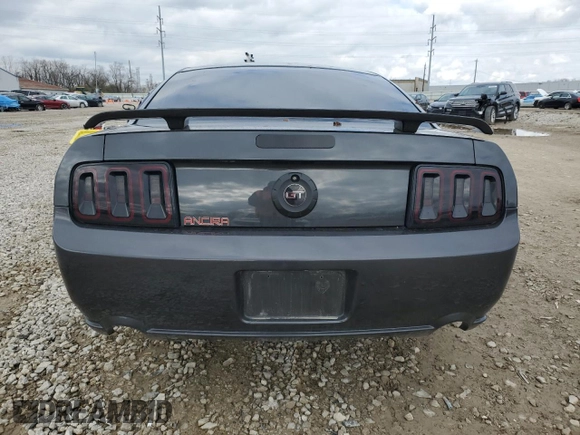 2007 Ford Mustang GT Deluxe with VIN 1ZVFT82H175279598, listed as a Copart auction lot 50810265 with 87,291 mi miles and Salvage Title. Bid and sale history available at carsss.com. Image 6.