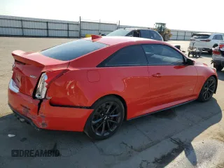 2017 Cadillac ATS-V with VIN 1G6AN1RY1H0184660, listed as a Copart auction lot 76267494 with 81,309 mi miles and Salvage Title. Bid and sale history available at carsss.com. Image 3.