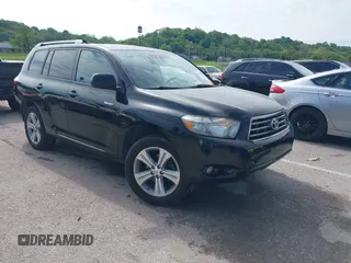 2008 Toyota Highlander Sport z VIN JTEES43A782013674, wystawiony jako IAAI lot #42208917 z przebiegiem 260 640 mil mil oraz . Historia ofert i sprzedaży dostępna na DreamBid. Obrazek 1.