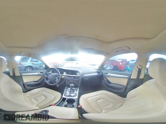 2014 Audi A4 Premium with VIN WAUBFAFL5EN029502, listed as a Copart auction lot 53339755 with 120,864 mi miles and Salvage Title. Bid and sale history available at carsss.com. Image 14.
