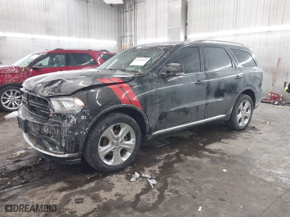 2014 Dodge Durango Limited with VIN 1C4RDJDG5EC977844, listed as a IAAI auction lot 41558932 with 133,703 mi miles. Bid and sale history available at carsss.com. Image 16.