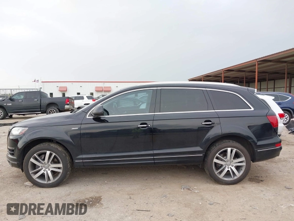 2015 Audi Q7 Premium Plus with VIN WA1LGAFE6FD015762, listed as a IAAI auction lot 42260301 with 125,748 mi miles and . Bid and sale history available at DreamBid. Image 15.