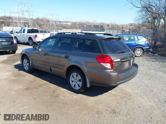 2009 Subaru Outback with VIN 4S4BP60C197327914, listed as a IAAI auction lot 41758477 with 155,396 mi miles. Bid and sale history available at carsss.com. Image 3.