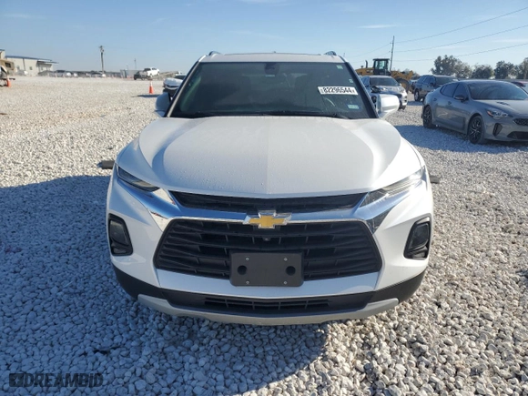2022 Chevrolet Blazer LT with VIN 3GNKBDRS6NS223682, listed as a Copart auction lot 82296544 with 37,951 mi miles and Salvage Title. Bid and sale history available at carsss.com. Image 5.