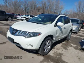 2009 Nissan Murano S with VIN JN8AZ18W59W143212, listed as a IAAI auction lot 41685041 with 163,207 mi miles and . Bid and sale history available at DreamBid. Image 17.