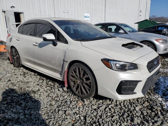 2021 Subaru WRX STI Limited with VIN JF1VA2W63M9815925, listed as a Copart auction lot 87469854 with 30,506 mi miles and Salvage Title. Bid and sale history available at carsss.com. Image 4.