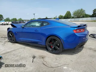 2017 Chevrolet Camaro 2SS with VIN 1G1FH1R76H0122035, listed as a Copart auction lot 57768925 with 56,463 mi miles and Salvage title. Bid and sale history available at DreamBid. Image 2.