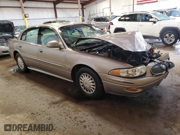 2003 Buick LeSabre Custom with VIN 1G4HP52K434157601, listed as a Copart auction lot 52306985 with 142,907 mi miles and Salvage Title. Bid and sale history available at carsss.com. Image 4.