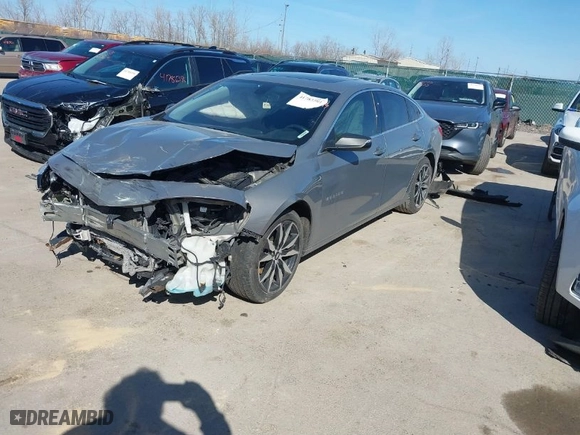 2017 Chevrolet Malibu LT with VIN 1G1ZE5ST1HF233898, listed as a IAAI auction lot 41783581 with 212,164 mi miles. Bid and sale history available at carsss.com. Image 2.