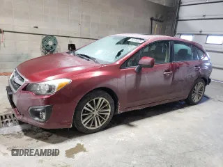 2013 Subaru Impreza Limited with VIN JF1GPAH61D2846727, listed as a Copart auction lot 45578225 with 104,419 mi miles and Salvage title. Bid and sale history available at DreamBid. Image 1.