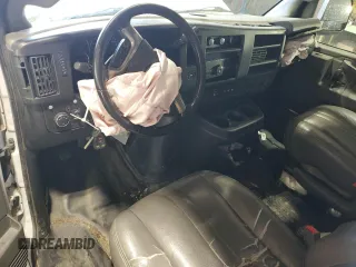 2017 Chevrolet Express Cargo Van with VIN 1GCZGHFG1H1113726, listed as a Copart auction lot 81148894 with 0 mi miles and Salvage Title. Bid and sale history available at carsss.com. Image 8.