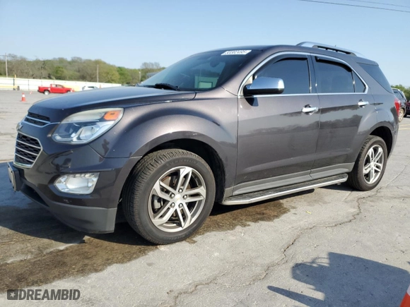 2016 Chevrolet Equinox LTZ with VIN 2GNALDEK9G6322190, listed as a Copart auction lot 53302495 with 132,843 mi miles and Clean Title. Bid and sale history available at carsss.com. Image 1.