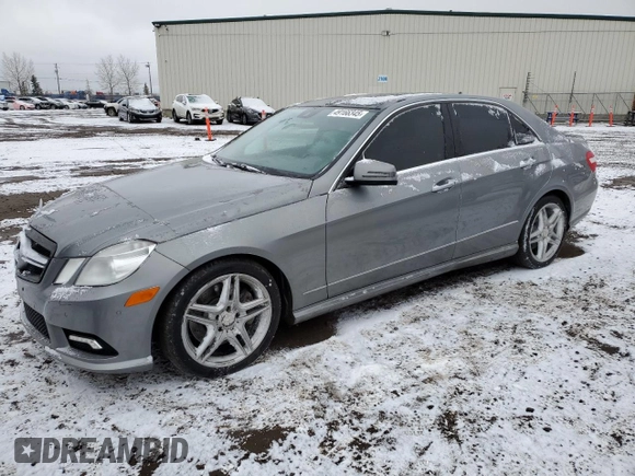 2011 Mercedes-Benz E 550 Luxury with VIN WDDHF9AB9BA411423, listed as a Copart auction lot 49166345 with 190,658 mi miles and Clean title. Bid and sale history available at DreamBid. Image 1.