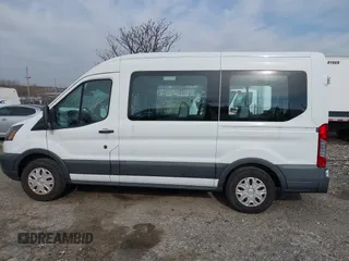 2017 Ford Transit Passenger XL with VIN 1FMZK1CMXHKA57730, listed as a IAAI auction lot 41835172 with 6,791 mi miles and . Bid and sale history available at DreamBid. Image 14.
