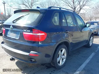 2009 BMW X5 30i with VIN 5UXFE43589L270050, listed as a IAAI auction lot 41747960 with 186,600 mi miles. Bid and sale history available at carsss.com. Image 4.