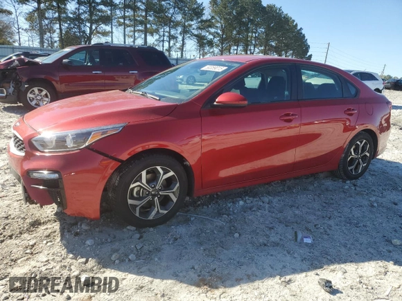 2020 Kia Forte LXS with VIN 3KPF24AD0LE218688, listed as a Copart auction lot 50359015 with 52,232 mi miles and Salvage Title. Bid and sale history available at carsss.com. Image 1.