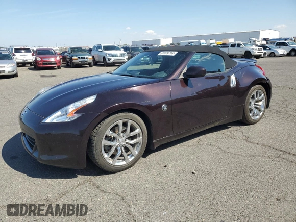 2012 Nissan 370Z Touring with VIN JN1AZ4FH5CM370911, listed as a Copart auction lot 68109714 with 41,454 mi miles and Salvage Title. Bid and sale history available at carsss.com. Image 1.