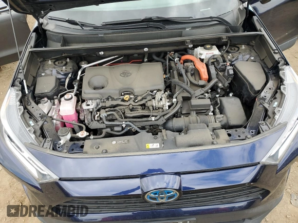 2021 Toyota RAV4 Hybrid XLE with VIN 4T3RWRFV7MU042518, listed as a Copart auction lot 50359205 with 44,422 mi miles and Salvage Title. Bid and sale history available at carsss.com. Image 12.