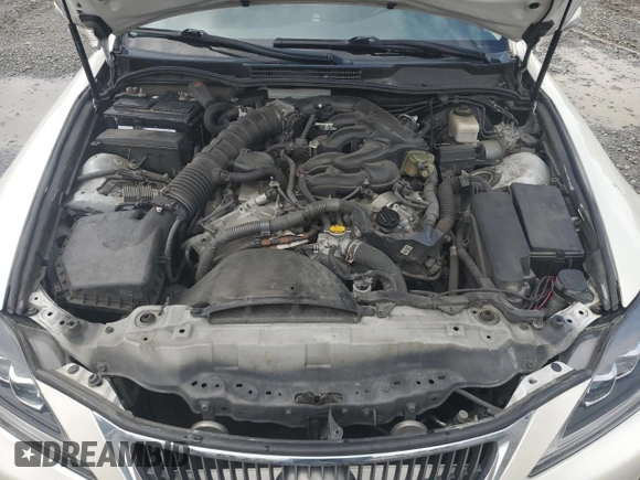 2011 Lexus IS 250 with VIN JTHCF5C27B5051554, listed as a Copart auction lot 56521425 with 133,661 mi miles and Salvage title. Bid and sale history available at DreamBid. Image 11.