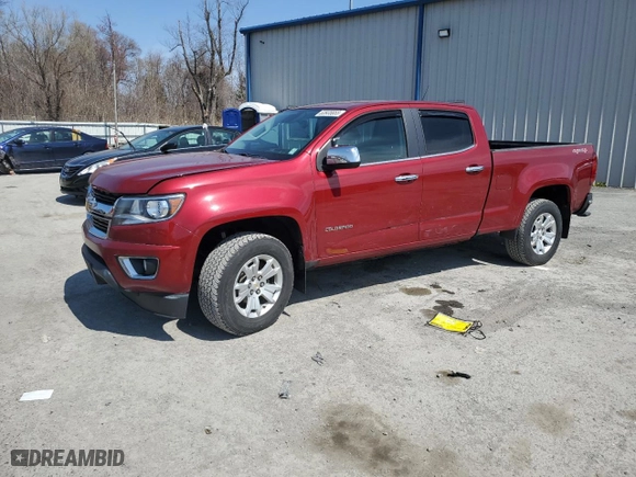 2019 Chevrolet Colorado 4WD LT with VIN 1GCGTCEN3K1169289, listed as a Copart auction lot 53935855 with 81,534 mi miles and Salvage Title. Bid and sale history available at carsss.com. Image 1.