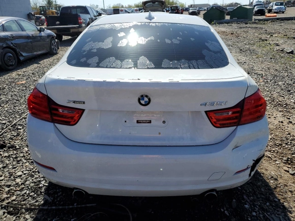 2015 BMW 4 Series 435i xDrive with VIN WBA4B3C54FGV48360, listed as a Copart auction lot 51527474 with Not Provided miles and Salvage Title. Bid and sale history available at DreamBid. Image 6.