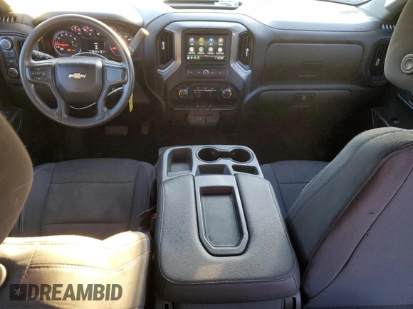 2019 Chevrolet Silverado 1500 Custom with VIN 1GCRYBEH8KZ275382, listed as a Copart auction lot 81099864 with 61,725 mi miles and Salvage Title. Bid and sale history available at DreamBid. Image 8.