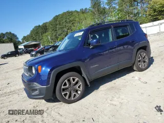 2018 Jeep Renegade Latitude z VIN ZACCJBBB5JPJ45726, wystawiony jako Copart lot #55466295 z przebiegiem 127 950 mil mil oraz Szkoda całkowita • Salvage title. Historia ofert i sprzedaży dostępna na DreamBid. Obrazek 1.