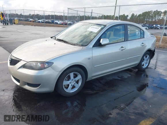 2004 Mazda 3 i with VIN JM1BK12F141189090, listed as a IAAI auction lot 41113831 with 100,194 mi miles and . Bid and sale history available at DreamBid. Image 2.