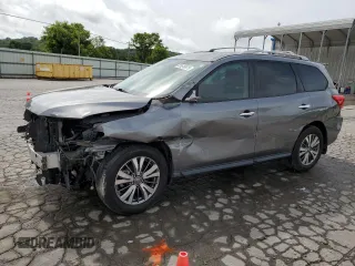 2020 Nissan Pathfinder S with VIN 5N1DR2AN9LC589514, listed as a Copart auction lot 61610675 with 113,150 mi miles and Salvage title. Bid and sale history available at DreamBid. Image 1.