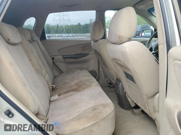 2007 Hyundai Tucson SE with VIN KM8JN72D87U667654, listed as a Copart auction lot 56014265 with 287,695 mi miles and Clean Title. Bid and sale history available at DreamBid. Image 11.