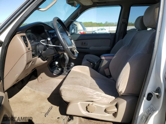 2001 Toyota 4Runner SR5 with VIN JT3HN86R219051736, listed as a Copart auction lot 53515375 with 271,005 mi miles and Salvage Title. Bid and sale history available at carsss.com. Image 7.