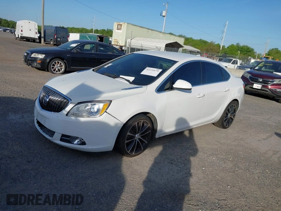 2017 Buick Verano Sport Touring with VIN 1G4PR5SK2H4109561, listed as a IAAI auction lot 42132679 with 1 mi miles. Bid and sale history available at carsss.com. Image 16.