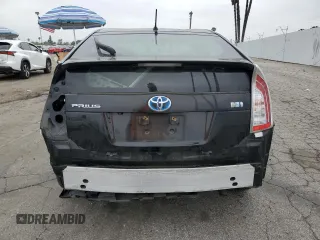 2015 Toyota Prius Four with VIN JTDKN3DU9F0458184, listed as a Copart auction lot 54069435 with 98,696 mi miles and Salvage Title. Bid and sale history available at carsss.com. Image 6.