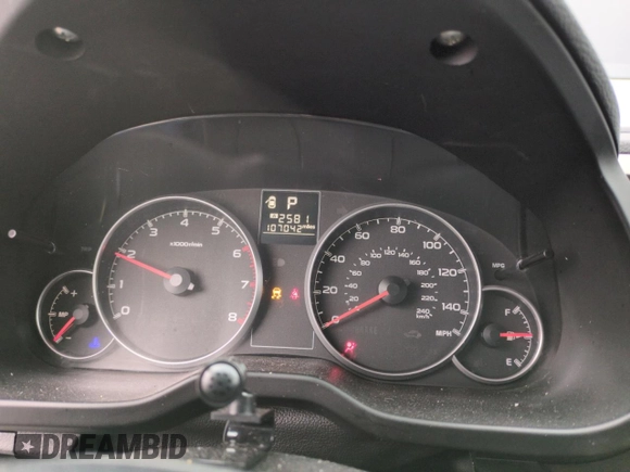 2013 Subaru Legacy Special Sports with VIN 4S3BMCG62D3026662, listed as a Copart auction lot 51488675 with 107,042 mi miles and Salvage title. Bid and sale history available at DreamBid. Image 9.