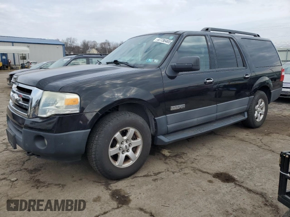 2007 Ford Expedition EL SSV with VIN 1FMFK16567LA00604, listed as a Copart auction lot 47736465 with 93,440 mi miles and Clean Title. Bid and sale history available at carsss.com. Image 1.