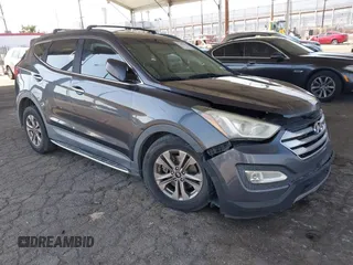 2016 Hyundai Santa Fe z VIN 5XYZU3LB6GG316176, wystawiony jako IAAI lot #42096155 z przebiegiem 148 254 mil mil oraz . Historia ofert i sprzedaży dostępna na DreamBid. Obrazek 1.