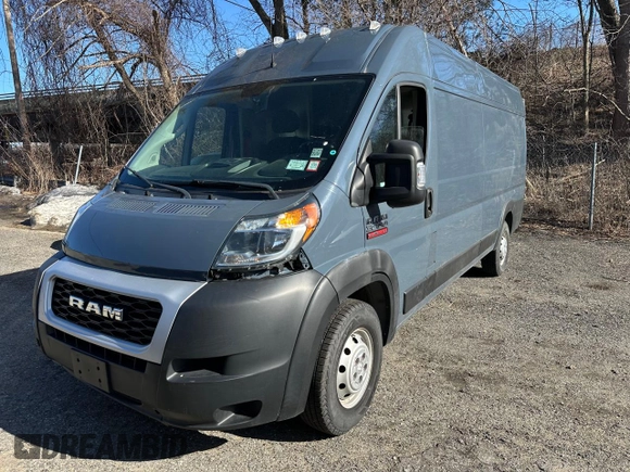 2020 Ram ProMaster Cargo with VIN 3C6URVJG1LE116990, listed as a Copart auction lot 48976165 with 61,813 mi miles and Clean Title. Bid and sale history available at carsss.com. Image 2.