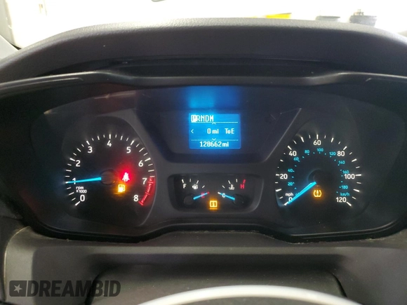 2015 Ford Transit XL with VIN 1FBZX2YM8FKA72510, listed as a Copart auction lot 54412175 with 128,662 mi miles and Clean Title. Bid and sale history available at DreamBid. Image 9.