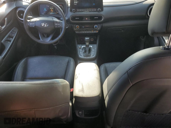 2022 Hyundai Kona Limited with VIN KM8K53A39NU908995, listed as a Copart auction lot 47120785 with 26,796 mi miles and Salvage Title. Bid and sale history available at carsss.com. Image 8.