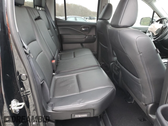 2020 Honda Ridgeline RTL-E with VIN 5FPYK3F77LB006653, listed as a Copart auction lot 52582995 with 20,727 mi miles and Salvage title. Bid and sale history available at DreamBid. Image 10.