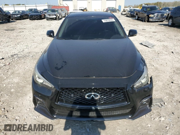 2020 Infiniti Q50 3.0t SPORT with VIN JN1EV7AP9LM203609, listed as a Copart auction lot 75878434 with 22,095 mi miles and Salvage Title. Bid and sale history available at carsss.com. Image 5.