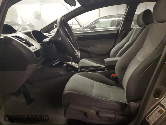 2008 Honda Civic LX with VIN 1HGFA165X8L023247, listed as a Copart auction lot 84941494 with 109,273 mi miles and Salvage Title. Bid and sale history available at DreamBid. Image 7.