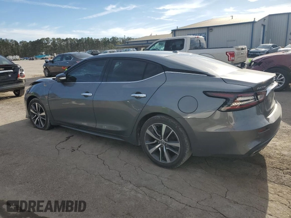2020 Nissan Maxima SV with VIN 1N4AA6CV4LC362644, listed as a Copart auction lot 46708215 with 93,669 mi miles and Salvage Title. Bid and sale history available at carsss.com. Image 2.