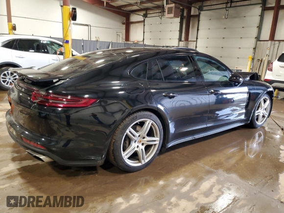 2017 Porsche Panamera with VIN WP0AA2A74HL103151, listed as a Copart auction lot 44960015 with 60,361 mi miles and Salvage title. Bid and sale history available at DreamBid. Image 3.