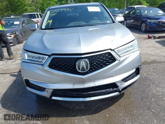 2018 Acura MDX Technology with VIN 5J8YD4H57JL003610, listed as a IAAI auction lot 42127585 with 82,633 mi miles and . Bid and sale history available at DreamBid. Image 6.