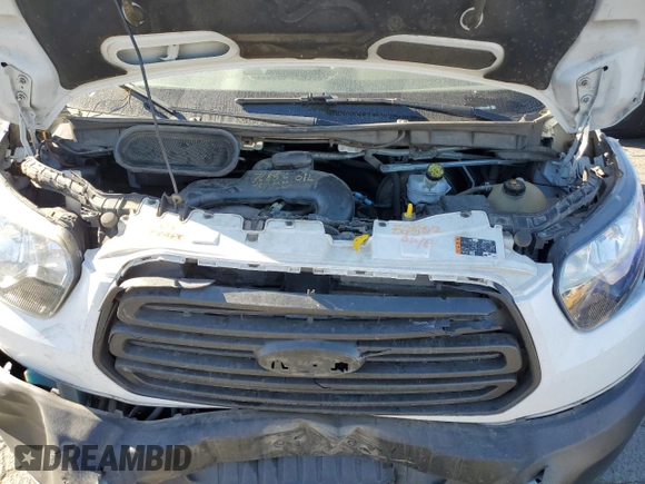 2019 Ford Transit XL with VIN 1FMZK1YM5KKA15059, listed as a Copart auction lot 79464254 with 103,715 mi miles and Salvage title. Bid and sale history available at DreamBid. Image 12.